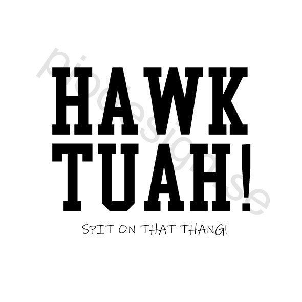 Trendig HAWK TUAH bildekal, viral och rolig dekal för bilen