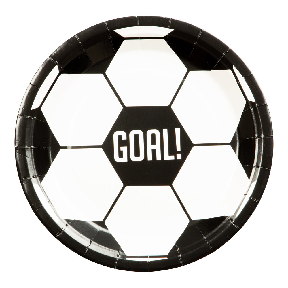 Fotboll - Papperstallrik 8-pack