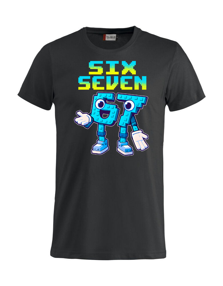 Brainrot T-shirt - Six Seven