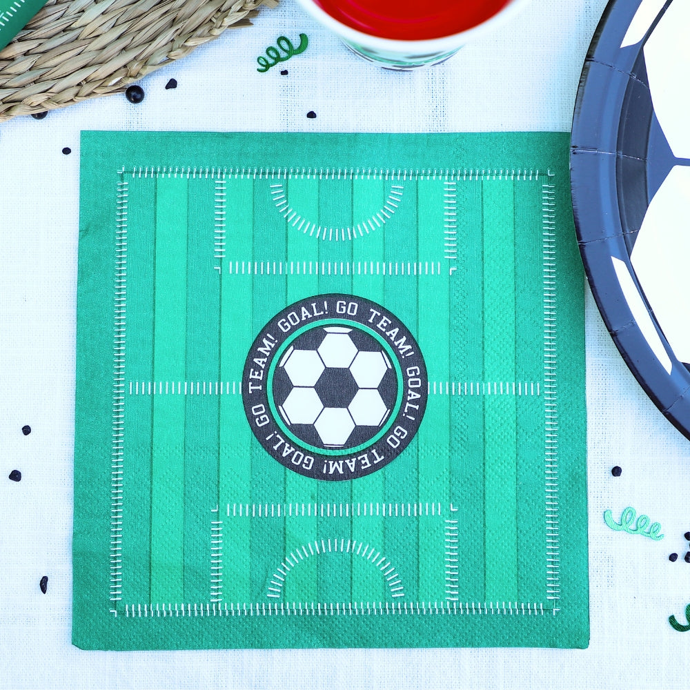 Fotboll - Servetter 16-pack