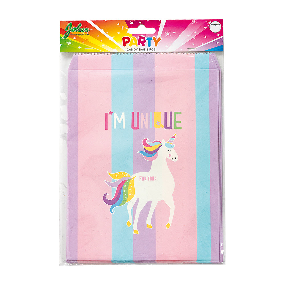 Unicorn - Kalaspåsar 8-pack