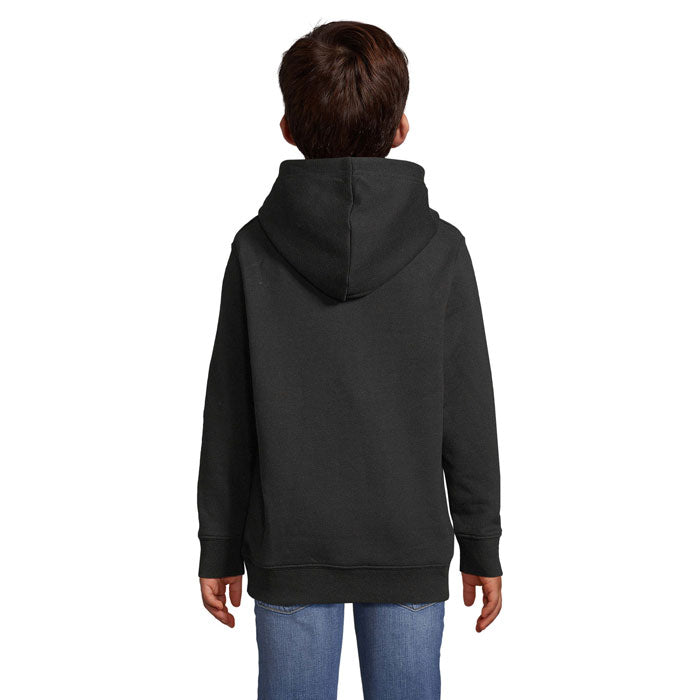 Barnhoodie med tryck – Los Angeles Script