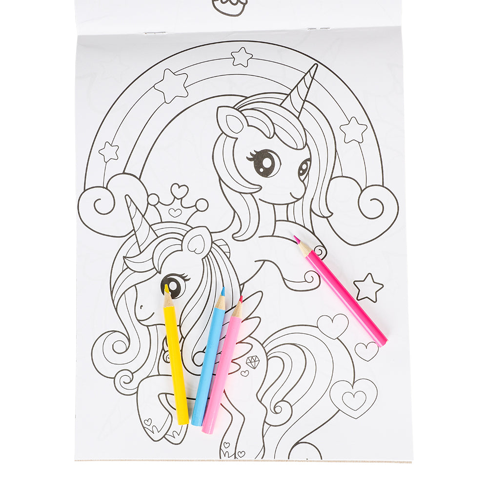 Målarbok 2-pack - Unicorn