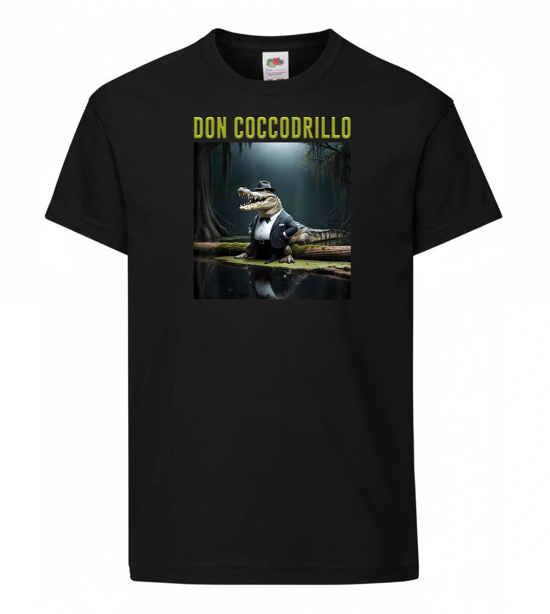 Brainrot T-shirt - Don Coccodrillo