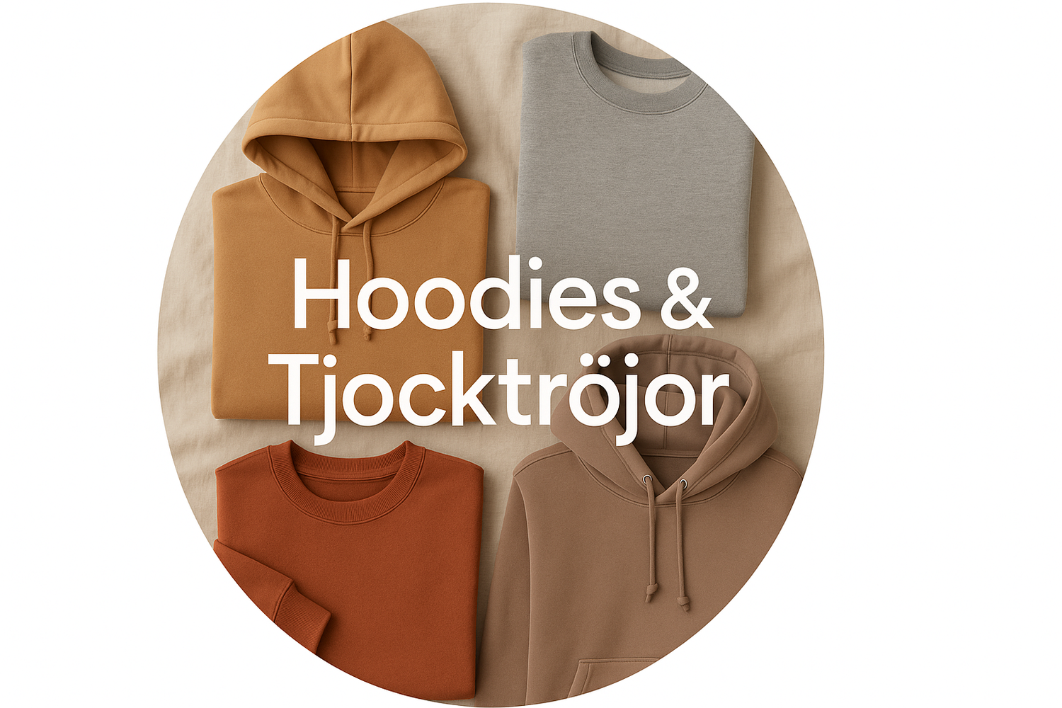 Hoodies & Tjocktröjor