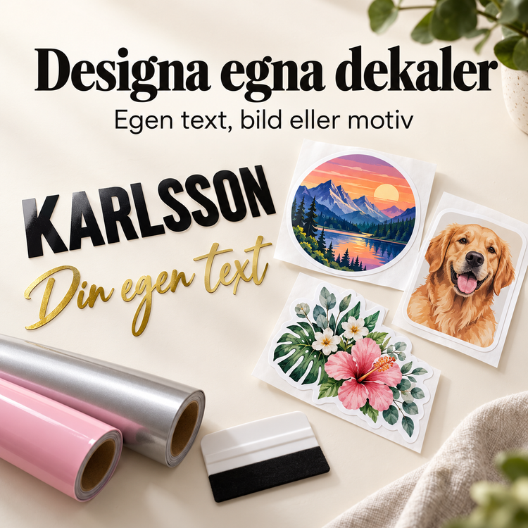 Designa egna dekaler