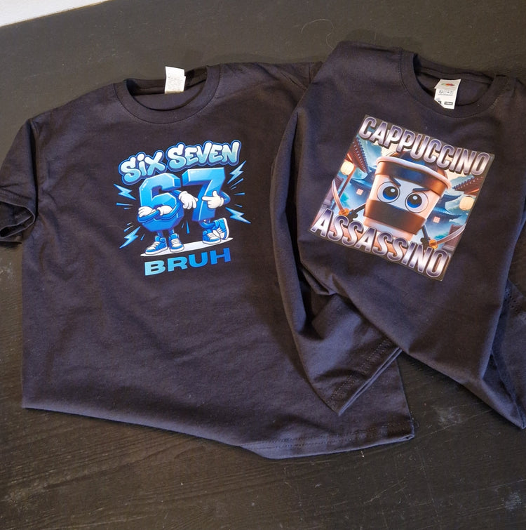 Brainrot T-shirts