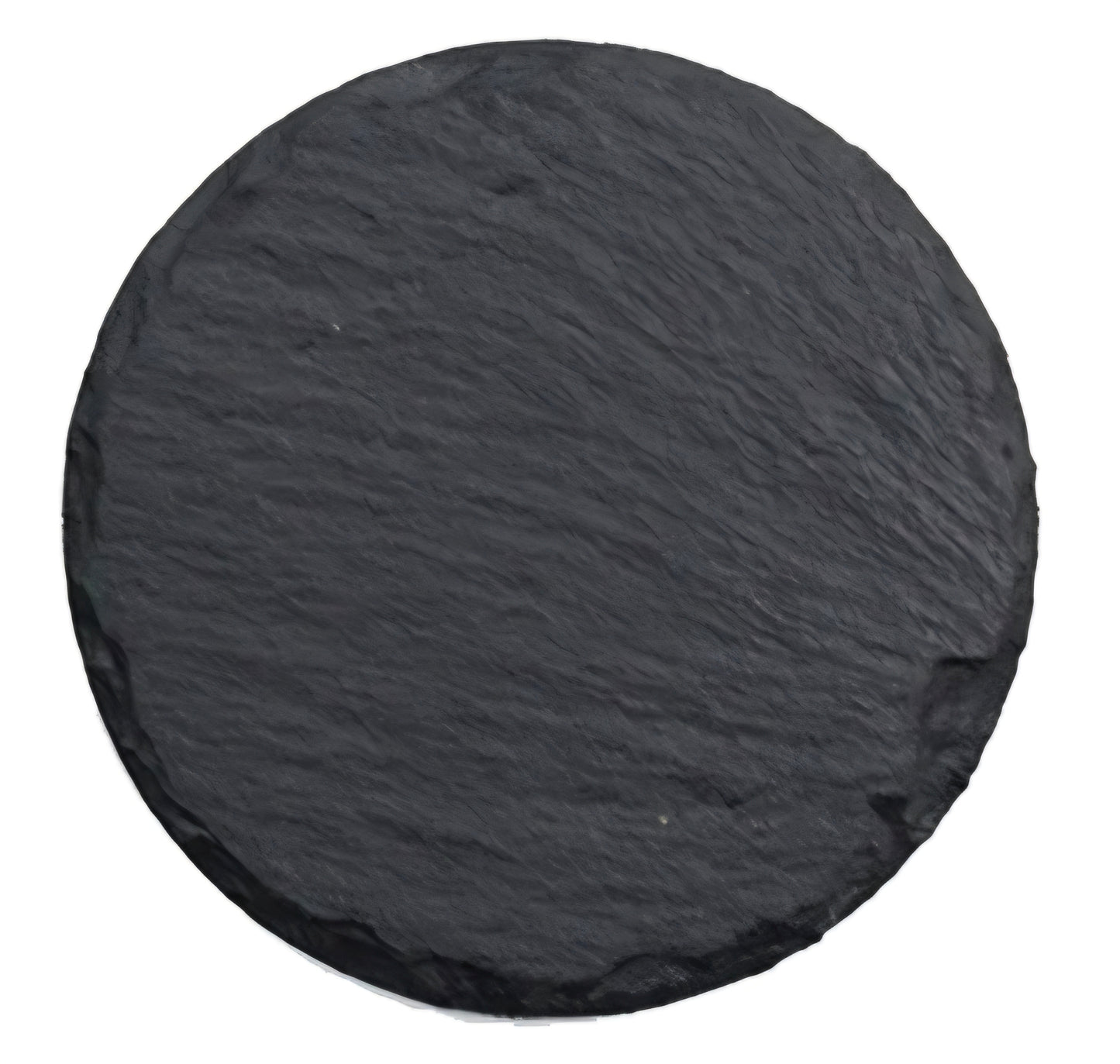 Rund skifferunderlägg