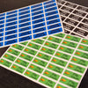 Name labels 40, 80 or 130 pcs
