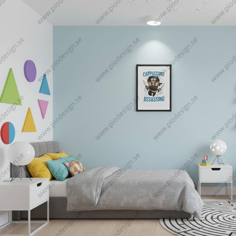 Cappuccino Assasino - Brainrot Posters A4