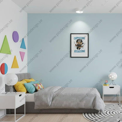 Cappuccino Assasino - Brainrot Posters A4