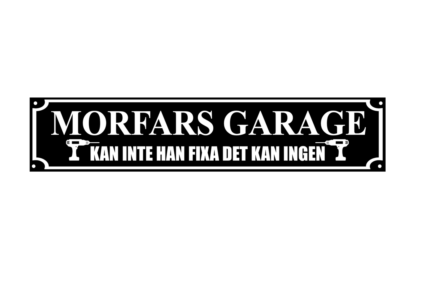 Morfars garage