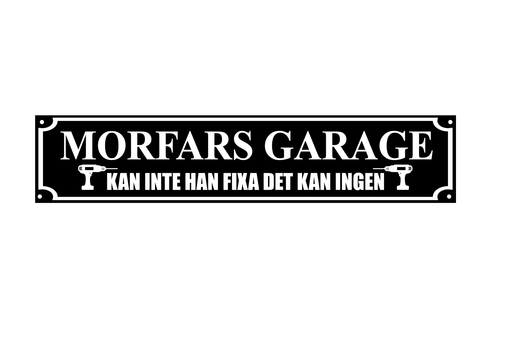 Morfars garage