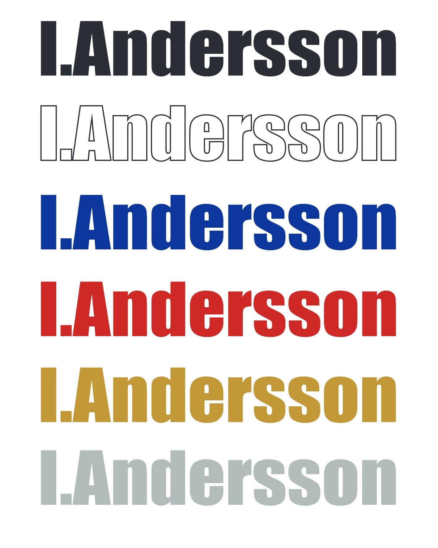 Personlig namndekal monterad på bilens sidoruta, perfekt för folkrace och rallybil