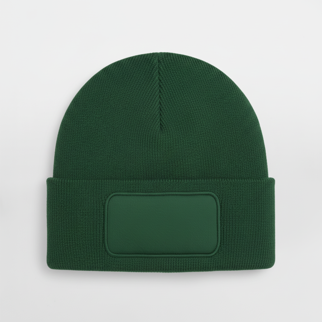 Bottle green beanie