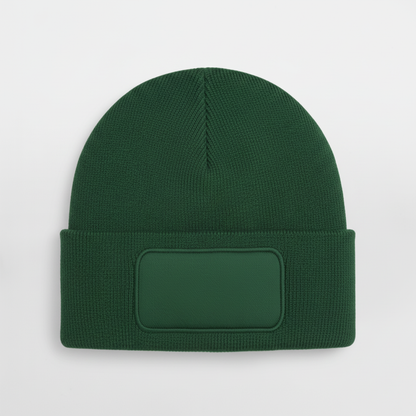 Bottle green beanie