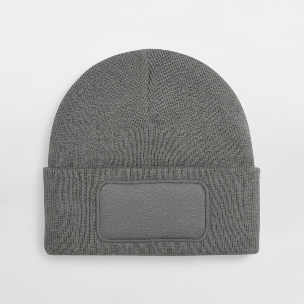 Medium gray beanie