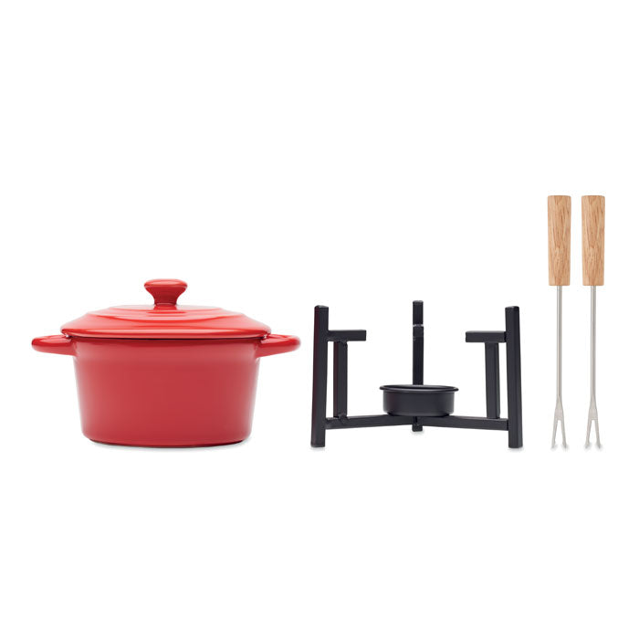 Big Kase - Small Ceramic Fondue Set