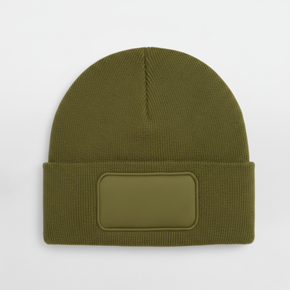 Olive green beanie