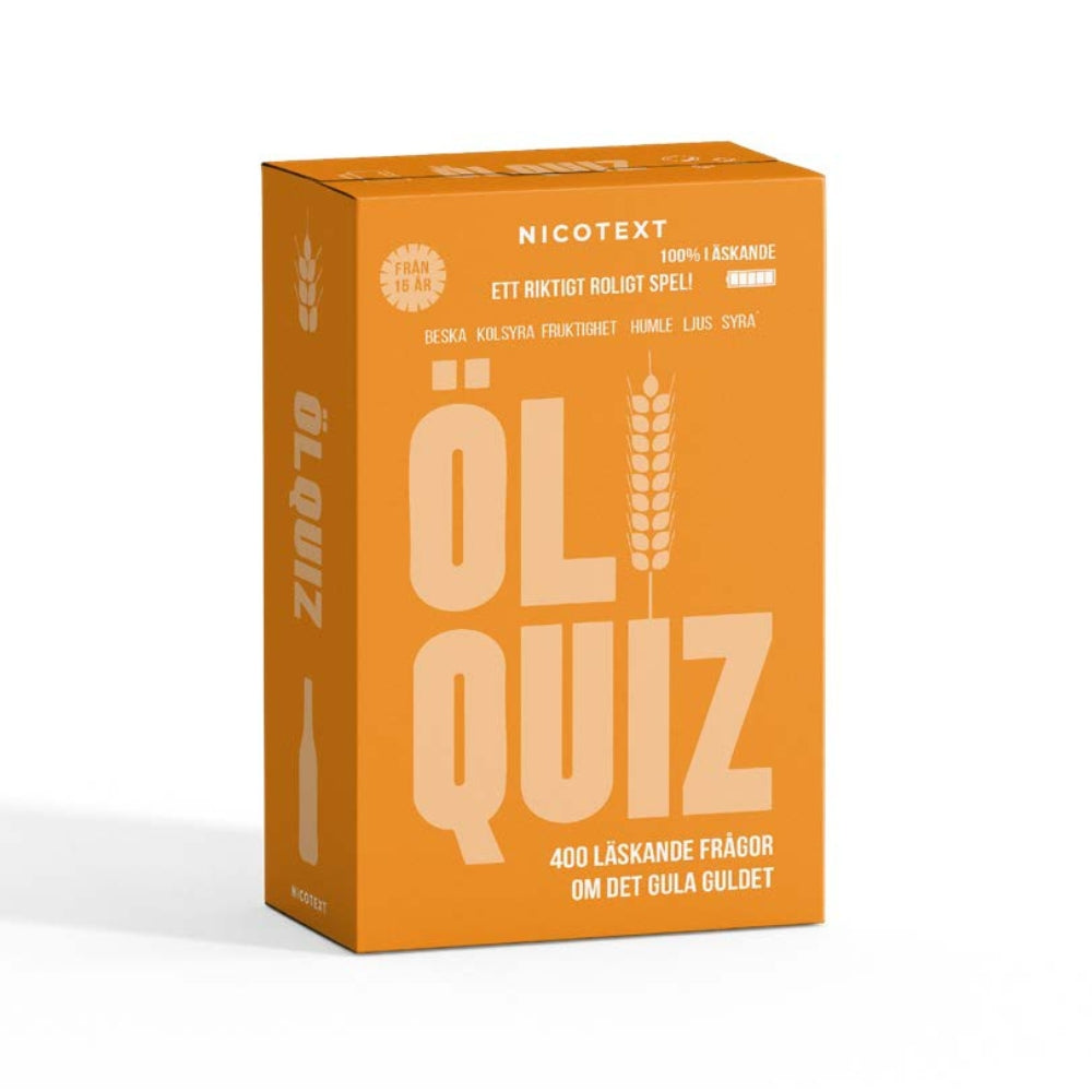 Öl Quiz frågespel – roligt quiz och sällskapsspel om öl för ölälskare.