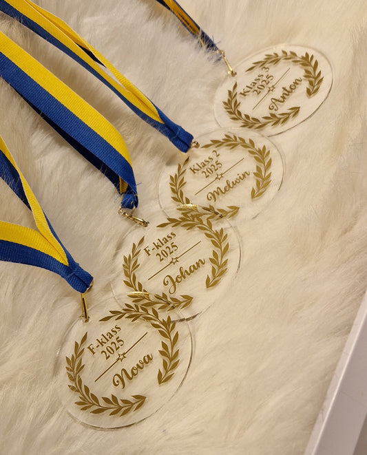 Avslutningsmedaljer 2026 - flera val