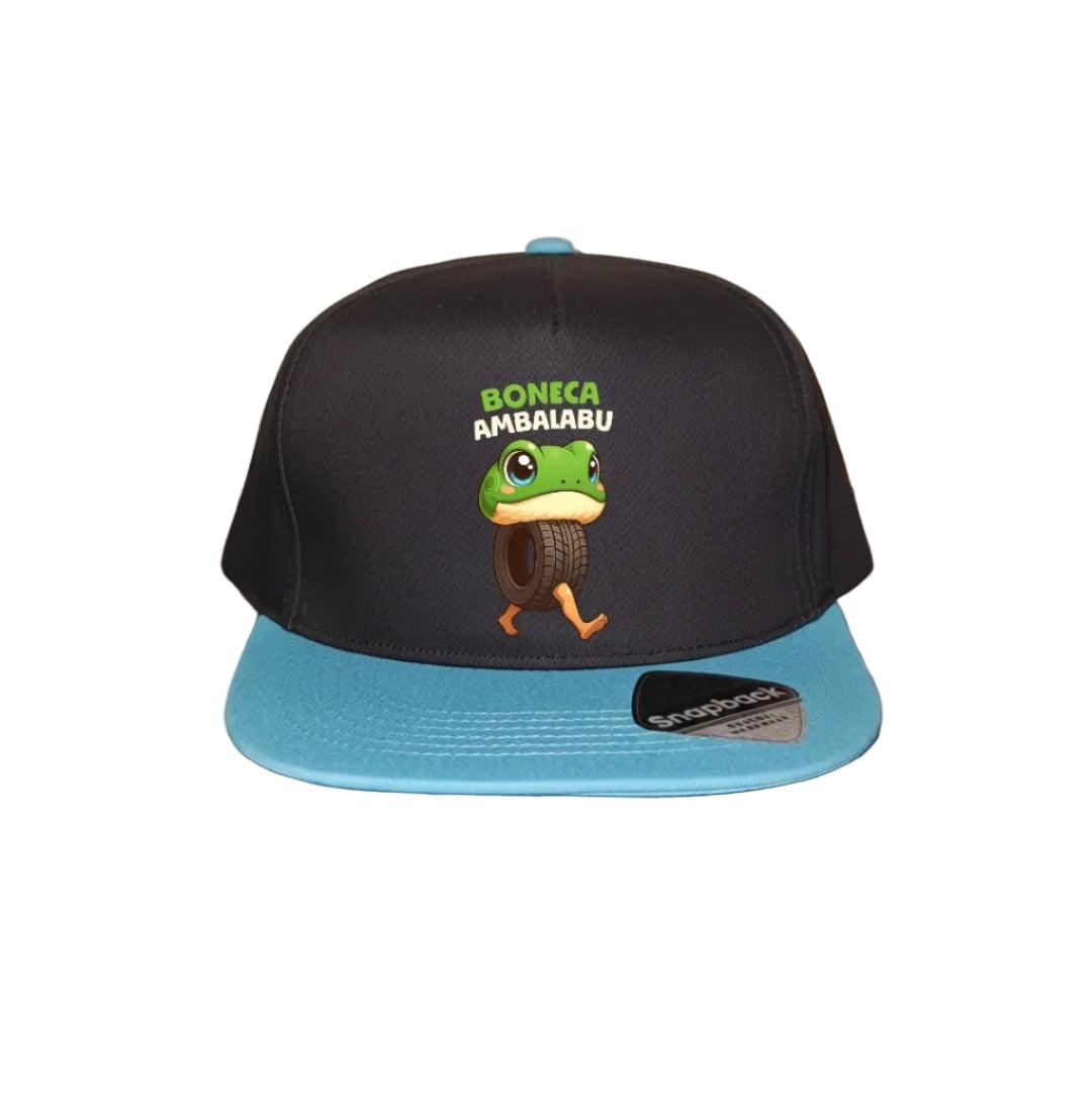 Snapback Cap Blue Kids - Boneca Ambalabu - 3 Motifs to choose from