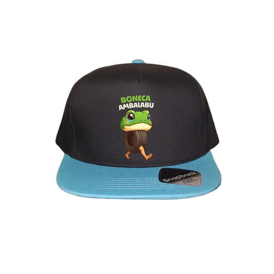 Snapback Cap Blue Kids - Boneca Ambalabu - 3 Motifs to choose from