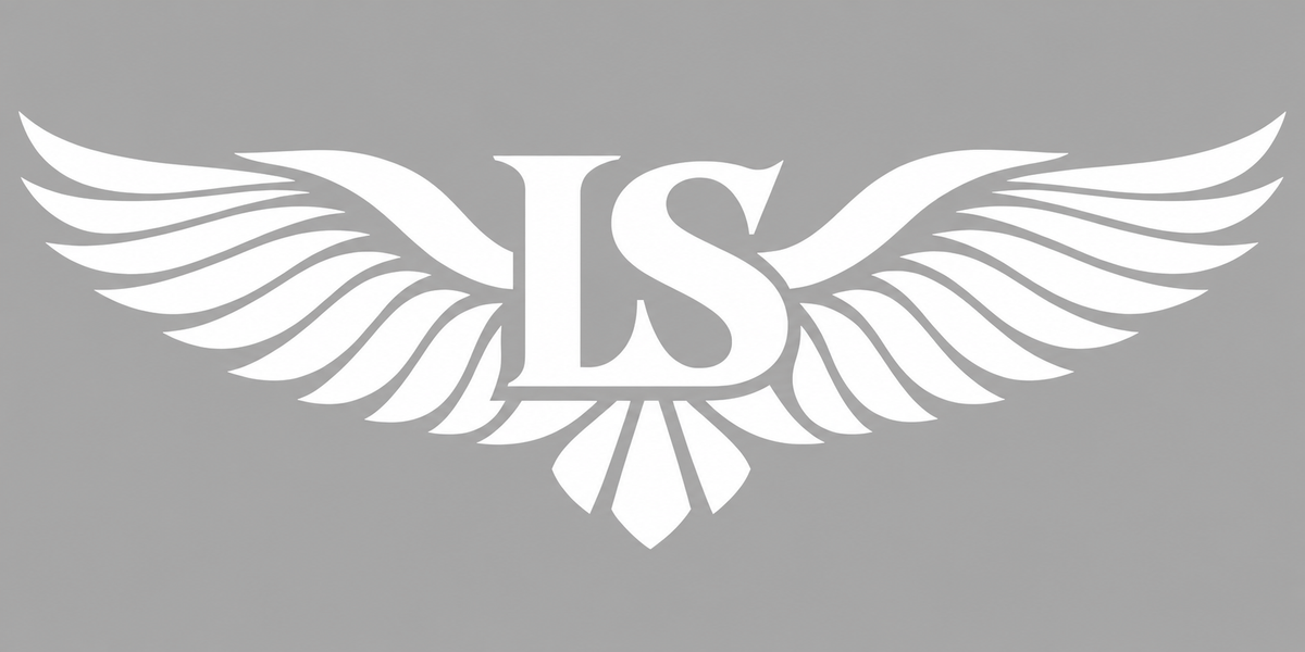 LS med vingar – utskuren dekal