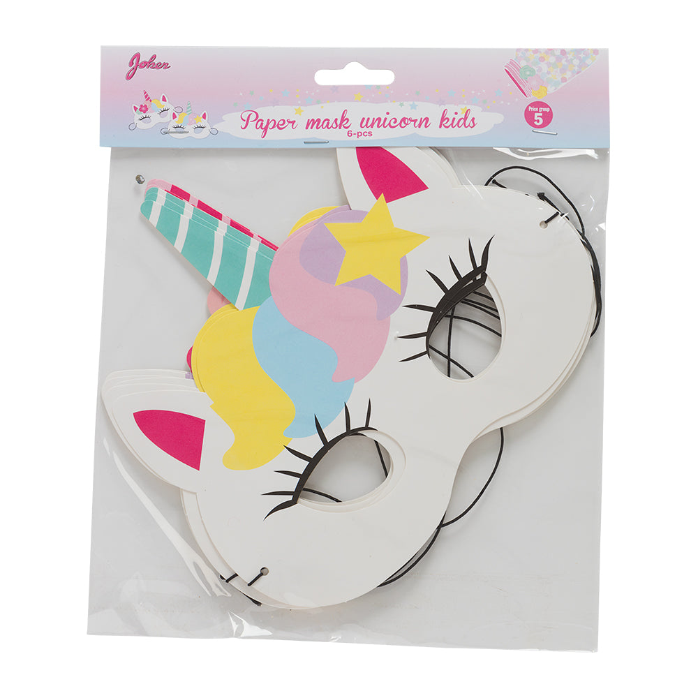 Unicorn - Ansiktsmask 6-pack