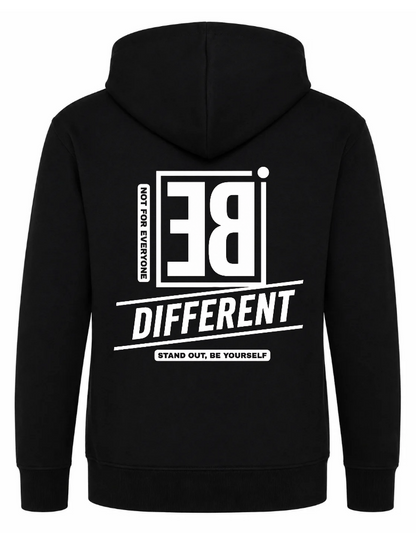 Barn Hoodie - Be Different, tryck bak