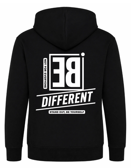 Barn Hoodie - Be Different, tryck bak