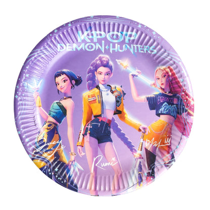 K-pop Demon Hunter Tallrik 8-pack 23cm