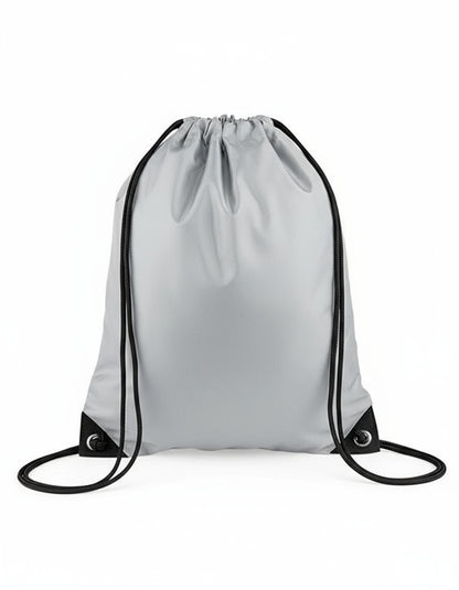 Ljusgrå gympapåse