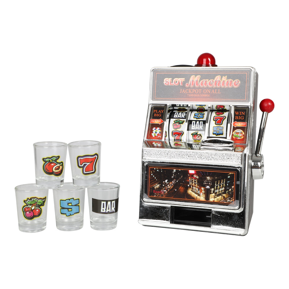 Slot Machine Drinking Game – festspel inspirerat av en klassisk enarmad bandit.