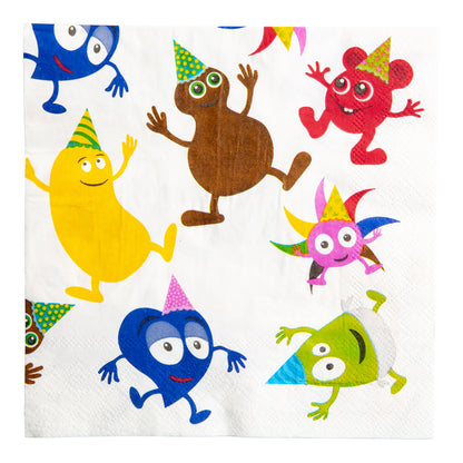 Babblarna - Servetter 33×33 16-pack