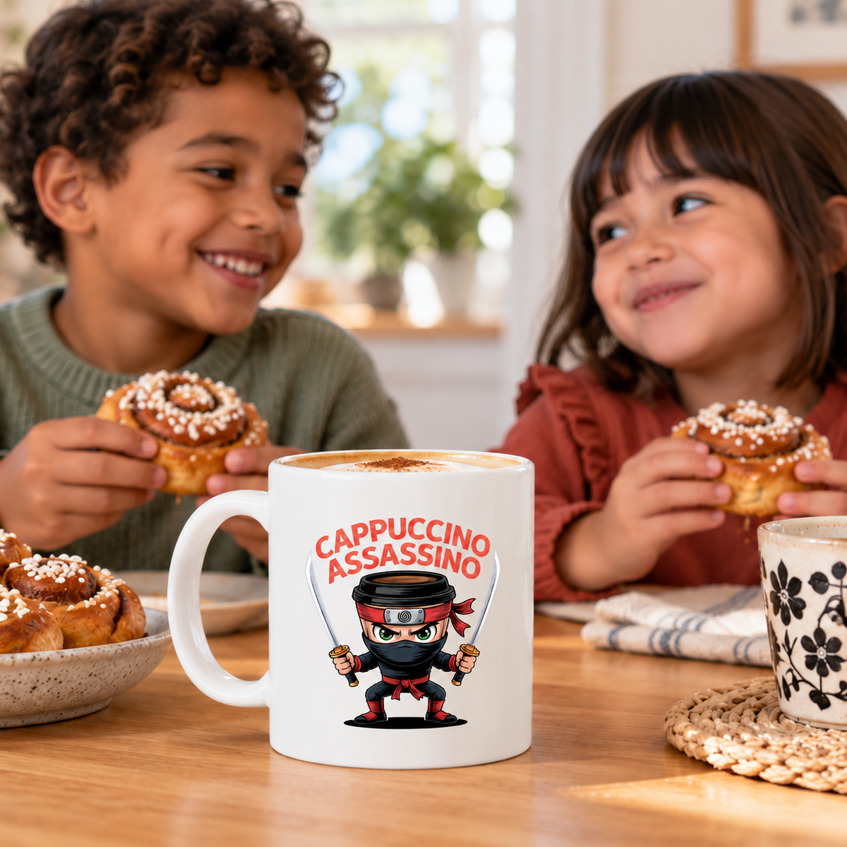 Cappuccino Assassino mugg – Brainrot 325ml