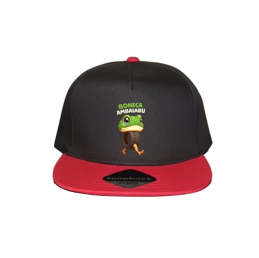 Snapback Cap Red Kids - Boneca Ambalabu - 3 Motifs to choose from