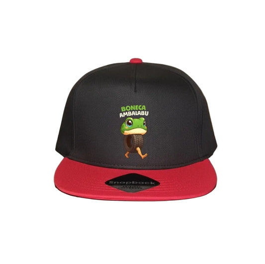 Snapback Cap Red Kids - Boneca Ambalabu - 3 Motifs to choose from