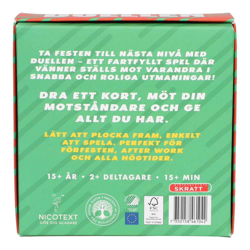Duellen – Roligt sällskapsspel för vänner och fest