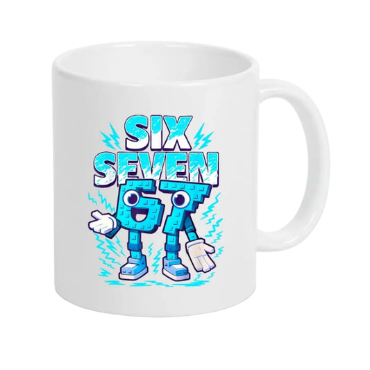 Brainrot Mug 325ml - Six Seven