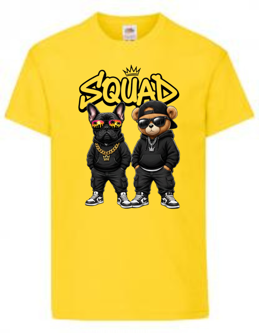 Barn T-shirt - Squad | 4 val
