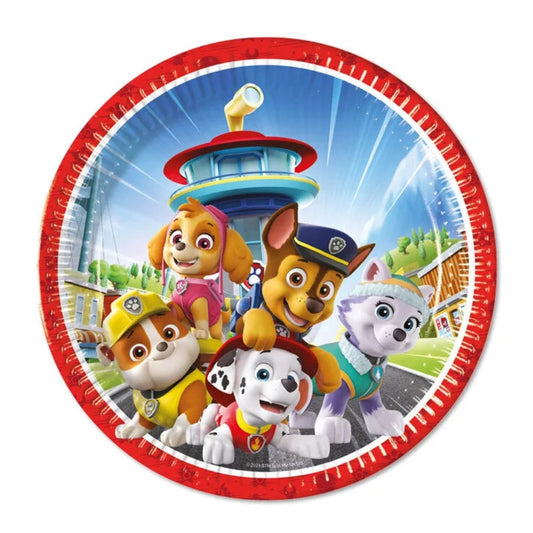 Paw Patrol - Tallrik 23cm 8-pack