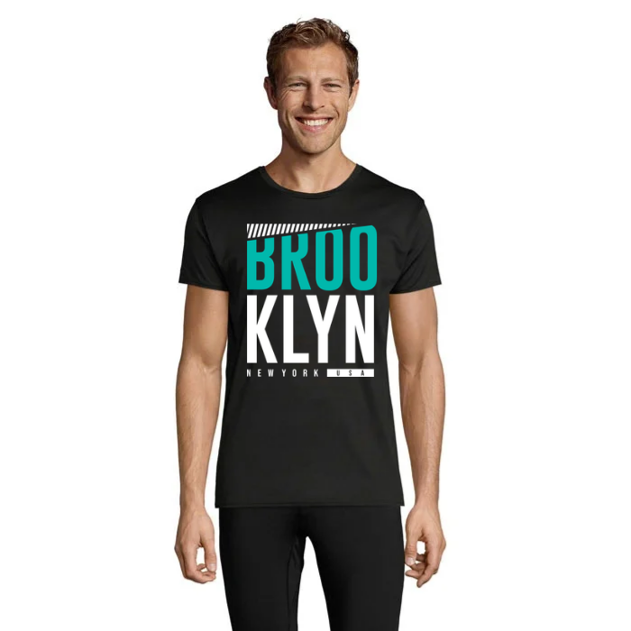 Brooklyn T-shirt – grafiskt New York-tryck