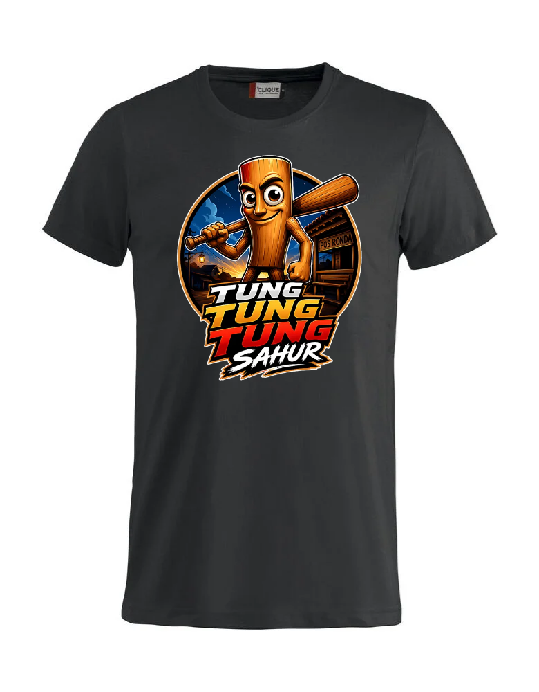 Brainrot T-shirt - Tung Tung Tung Sahur