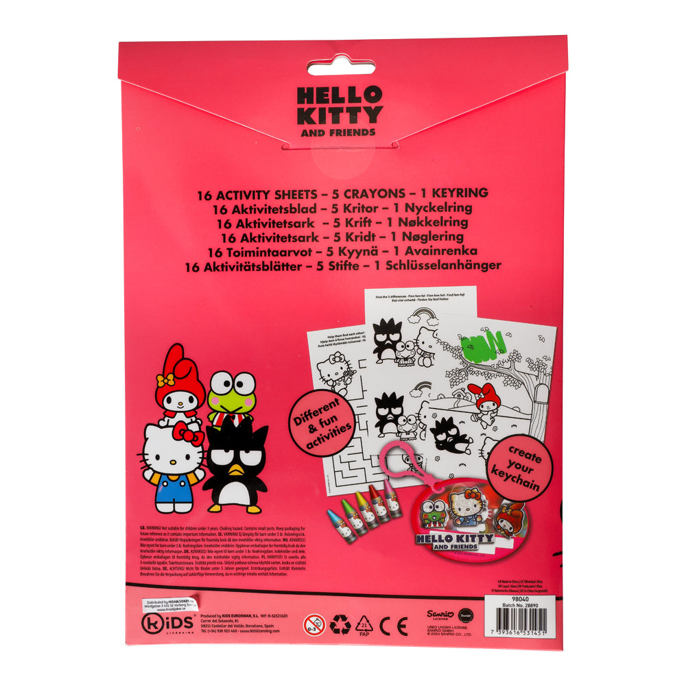 Aktivitetsblad - Hello Kitty