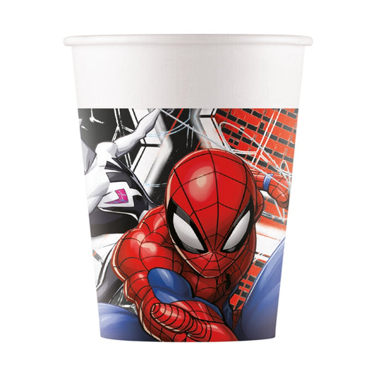 Spiderman - Pappmugg 8-pack