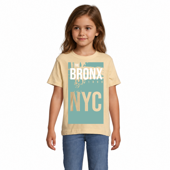 Bronx NYC T-shirt barn – grafiskt New York-tryck