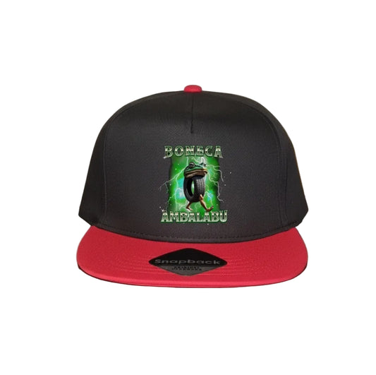 Snapback Cap Red Kids - Boneca Ambalabu - 3 Motifs to choose from