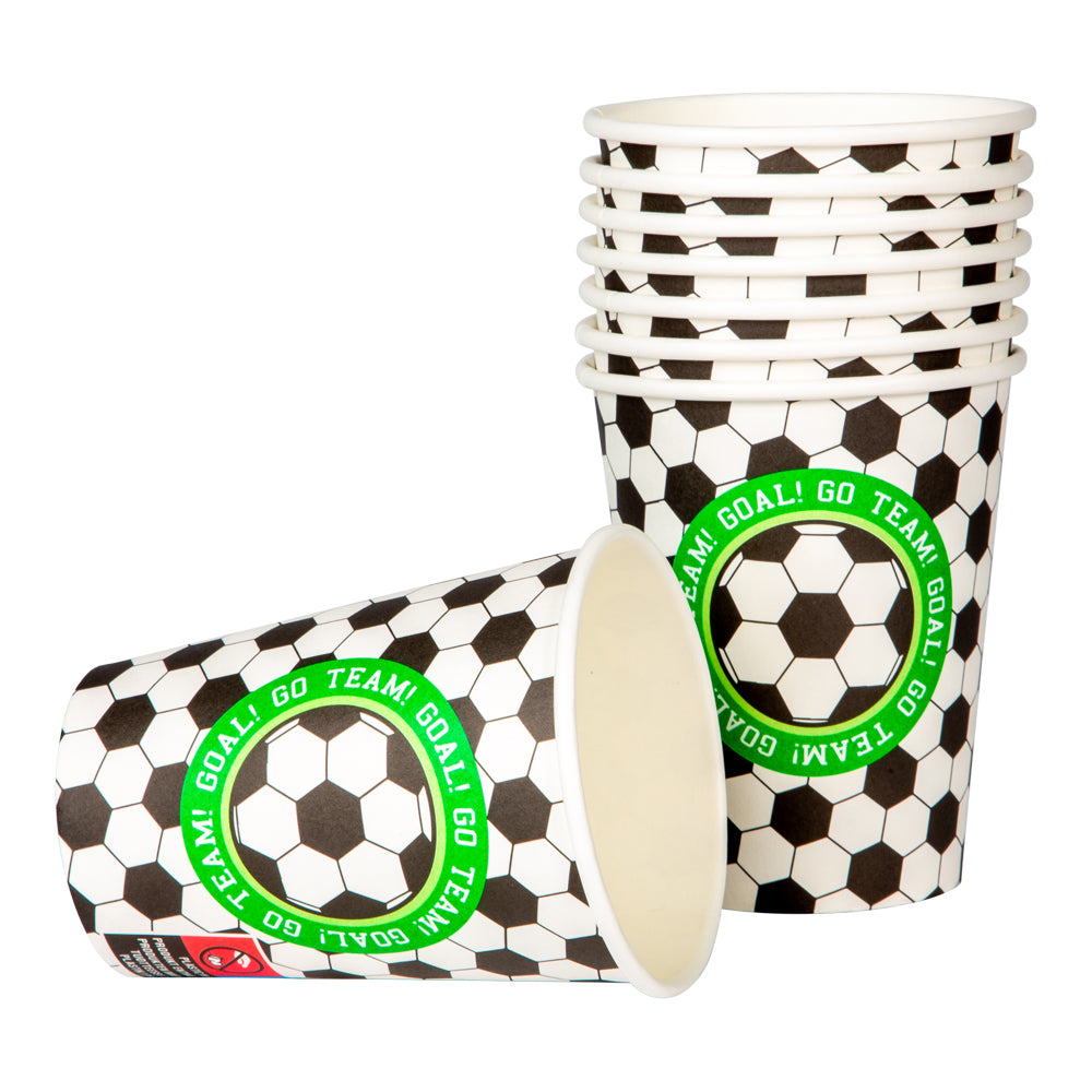 Fotboll - Pappersmuggar 8-pack