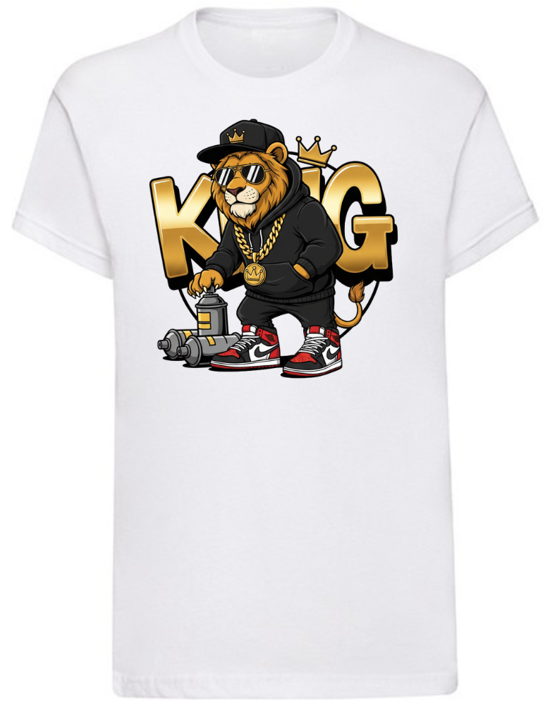 Barn T-shirt - King | 4 val